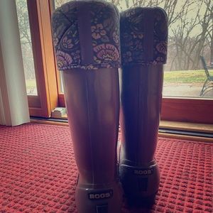 Winter/Spring Bogs Boots in lilac